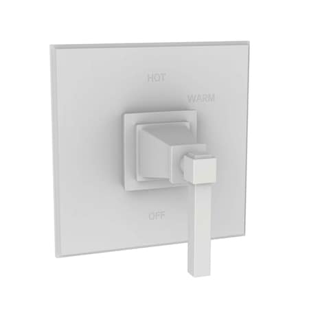 Newport Brass Pressure Shower Trim Plate W/ Handle. Less Showerhead, Arm, Wht 4-3144BP-52